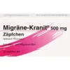 MIGRÄNE KRANIT 500 mg Zäpfchen 10 St