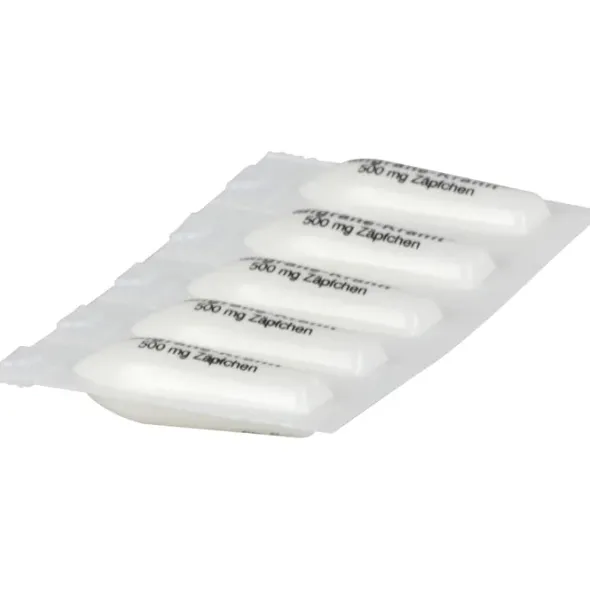 MIGRÄNE KRANIT 500 mg Zäpfchen 10 St