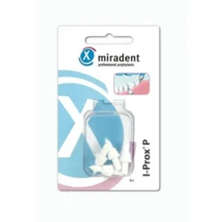 MIRADENT Ersatz Spitzbürsten I-Prox P weiß soft 4 St