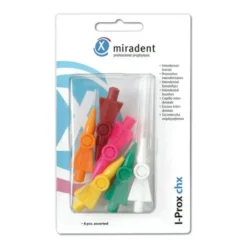 MIRADENT Interdentalbürste I-Prox CHX sortiert 6 St
