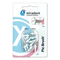 MIRADENT Interd.Pic-Brush Ersatzb.fein weiß 12 St