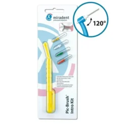 MIRADENT Interd.Pic-Brush Intro Kit 1H+4B.gelb 1 St