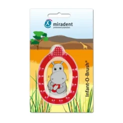 MIRADENT Kinder-Lernzahnbürste Infant-O-Brush rot 1 St