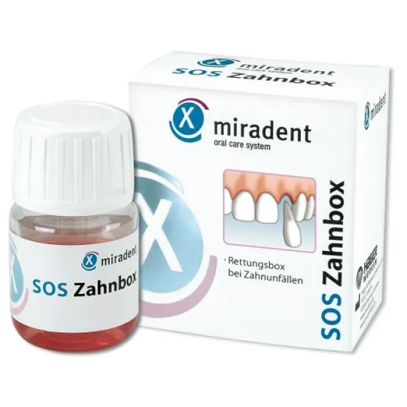 MIRADENT Zahnrettungsbox SOS Zahnbox 1 St