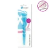 MIRADENT Zungenreiniger Tong-Clin de Luxe blau 1 St