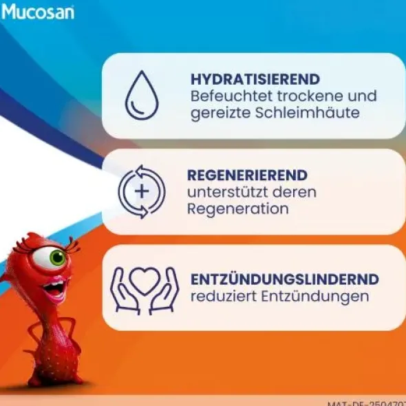 MUCOSAN Lutschtabletten rote Früchte 16 St