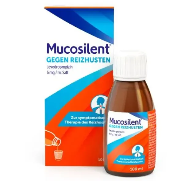 MUCOSILENT gg.Reizhust.Levodropropizin 6mg/ml Saft 100 ml