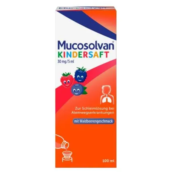 MUCOSOLVAN Kindersaft 30 mg/5 ml 100 ml