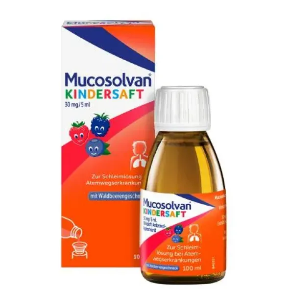 MUCOSOLVAN Kindersaft 30 mg/5 ml 100 ml