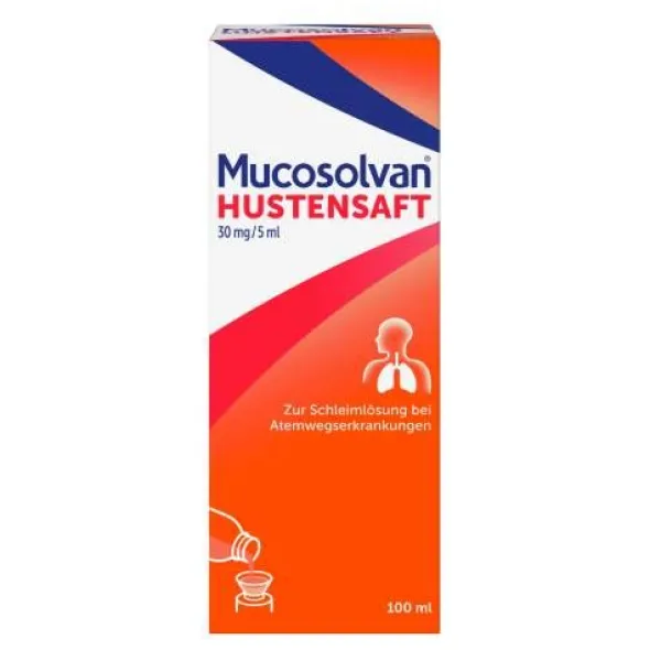 MUCOSOLVAN Saft 30 mg/5 ml 100 ml