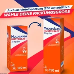 MUCOSOLVAN Saft 30 mg/5 ml 100 ml