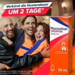 MUCOSOLVAN Tropfen 30 mg/2 ml 50 ml