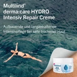 MULTILIND DermaCare Hydro Intens.Repair Feucht.Cr. 150 ml