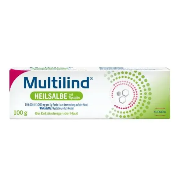 MULTILIND Heilsalbe m.Nystatin u.Zinkoxid 100 g