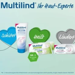 MULTILIND Heilsalbe m.Nystatin u.Zinkoxid 2X50 g