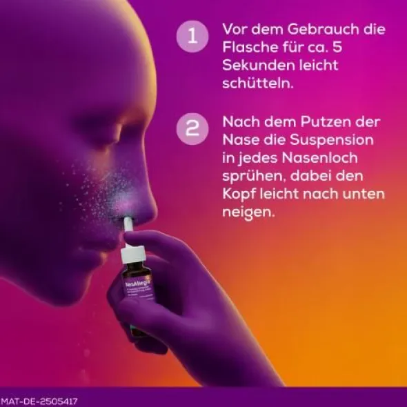 NASALLEGRA 137 μg/50 μg pro Sprühstoß Nasenspray 23 g