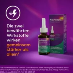 NASALLEGRA 137 μg/50 μg pro Sprühstoß Nasenspray 23 g