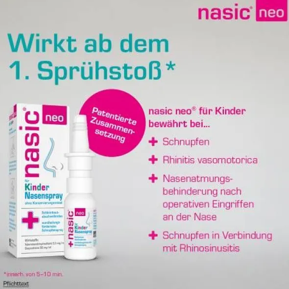 NASIC neo für Kinder Nasenspray 10 ml