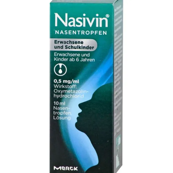 NASIVIN Nasentropfen Erwachsene u.Schulkinder 10 ml
