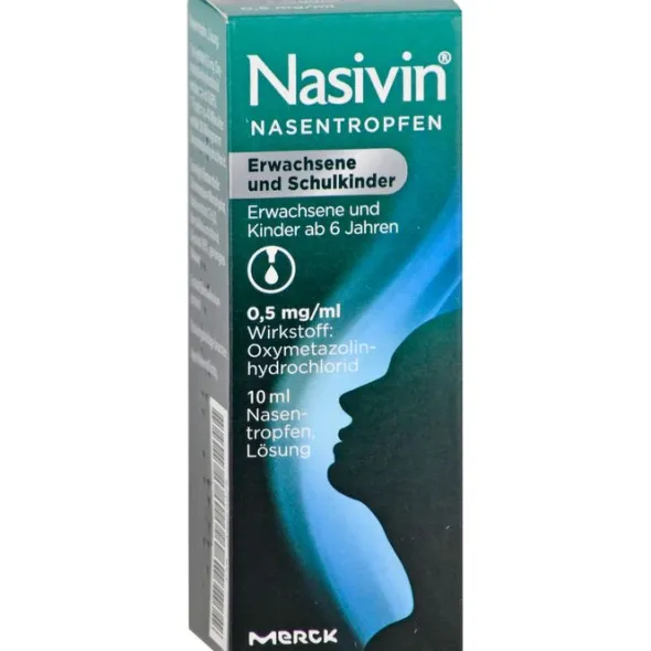 NASIVIN Nasentropfen Erwachsene u.Schulkinder 10 ml