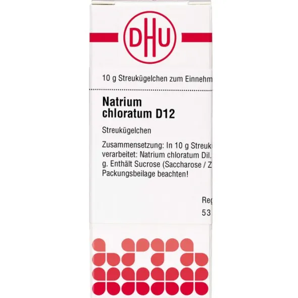 NATRIUM CHLORATUM D 12 Globuli 10 g