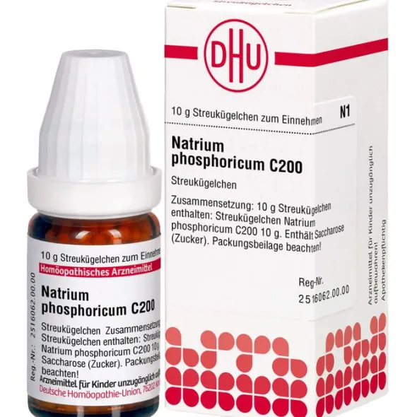 NATRIUM PHOSPHORICUM C 200 Globuli 10 g