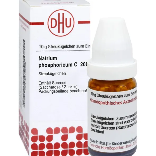 NATRIUM PHOSPHORICUM C 200 Globuli 10 g