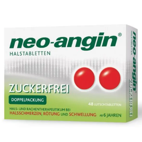 NEO-ANGIN Halstabletten zuckerfrei 48 St