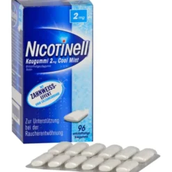 NICOTINELL Kaugummi Cool Mint 2 mg 96 St