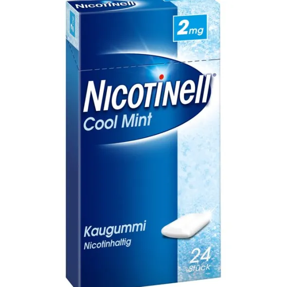 NICOTINELL Kaugummi Cool Mint 2 mg 24 St