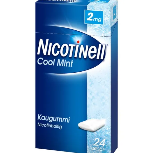 NICOTINELL Kaugummi Cool Mint 2 mg 24 St