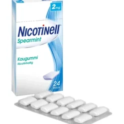 NICOTINELL Kaugummi Spearmint 2 mg 24 St