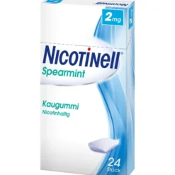 NICOTINELL Kaugummi Spearmint 2 mg 24 St