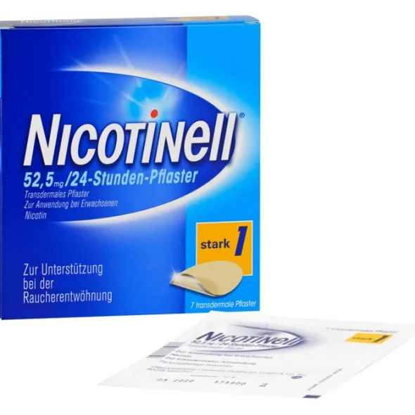 NICOTINELL 21 mg/24-Stunden-Pflaster 52,5mg 7 St