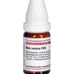 NUX VOMICA C 30 Globuli 10 g