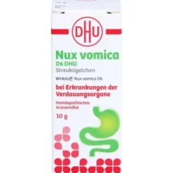 NUX VOMICA D 6 DHU Glob.bei Erkr.d.Verdauungsorg. 10 g