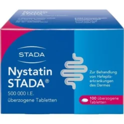 NYSTATIN STADA 500.000 I.E. überzogene Tab. 100 St