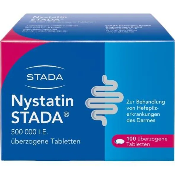 NYSTATIN STADA 500.000 I.E. überzogene Tab. 100 St