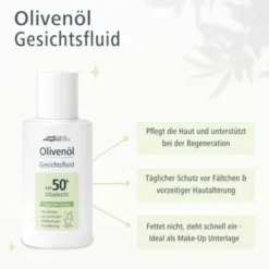 OLIVENÖL GESICHTSFLUID LSF 50+ 50 ml