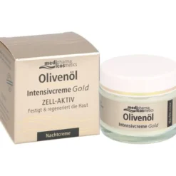 OLIVENÖL INTENSIVCREME Gold ZELL-AKTIV Nachtcreme 50 ml