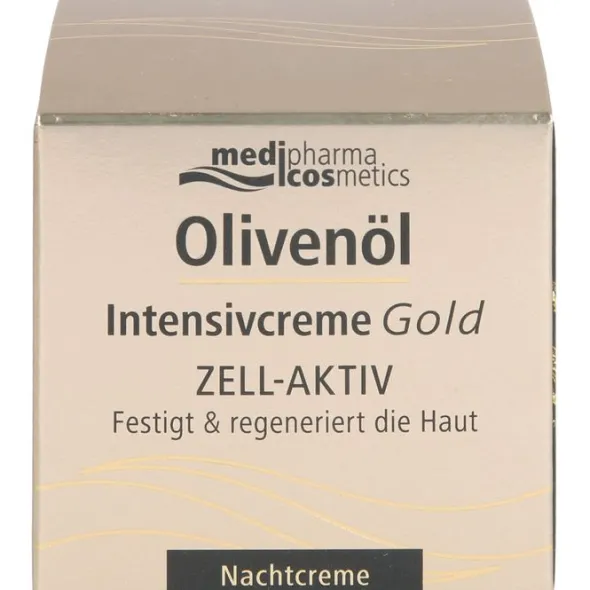 OLIVENÖL INTENSIVCREME Gold ZELL-AKTIV Nachtcreme 50 ml