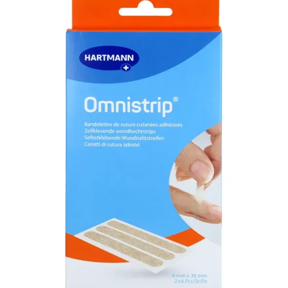 OMNISTRIP Wundnahtstreifen 6x38 mm 2 St