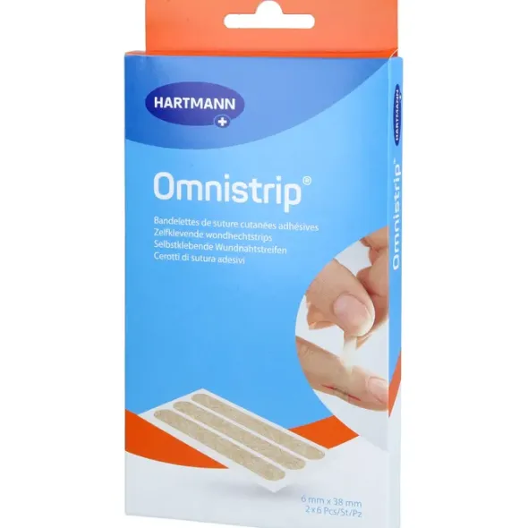 OMNISTRIP Wundnahtstreifen 6x38 mm 2 St