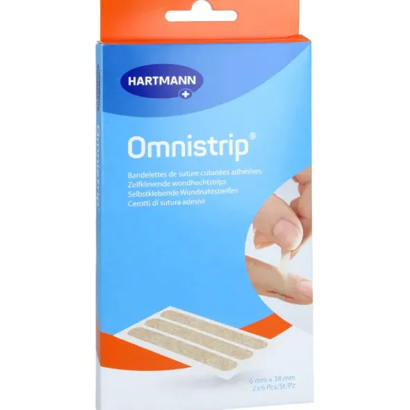 OMNISTRIP Wundnahtstreifen 6x38 mm 2 St
