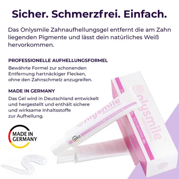 ONLYSMILE Zahnbleaching Set professionell 1 St