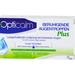 OPTICALM beruhigende Augentropfen Plus in Einzeld. 20X0,5 ml