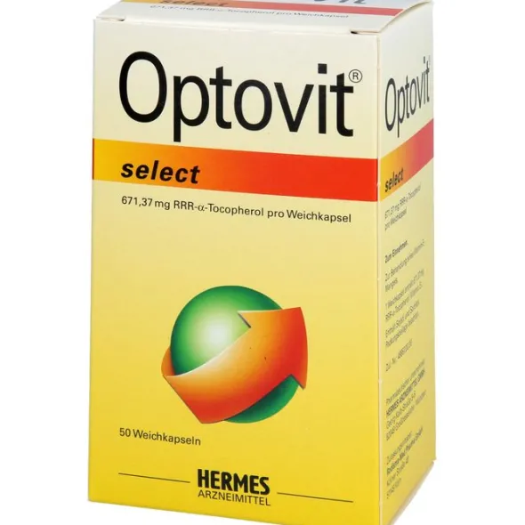 OPTOVIT select 1.000 I.E. Kapseln 50 St