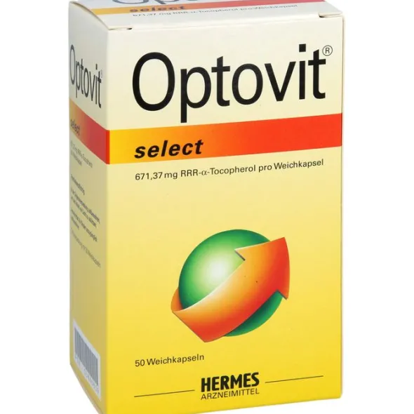OPTOVIT select 1.000 I.E. Kapseln 50 St
