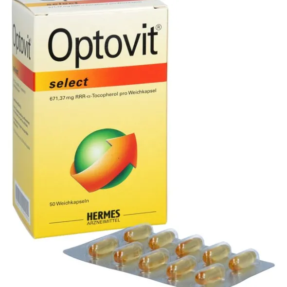 OPTOVIT select 1.000 I.E. Kapseln 50 St