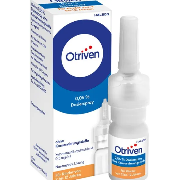 OTRIVEN 0,05% Dosierspray o.Konservierungsstoffe 10 ml